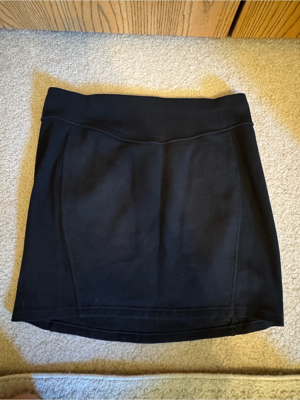 Lululemon Scuba High-Rise Mini Skirt Black